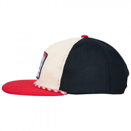 Budweiser Label Multi Color Cotton Twill Rope Hat - WearYourBeer